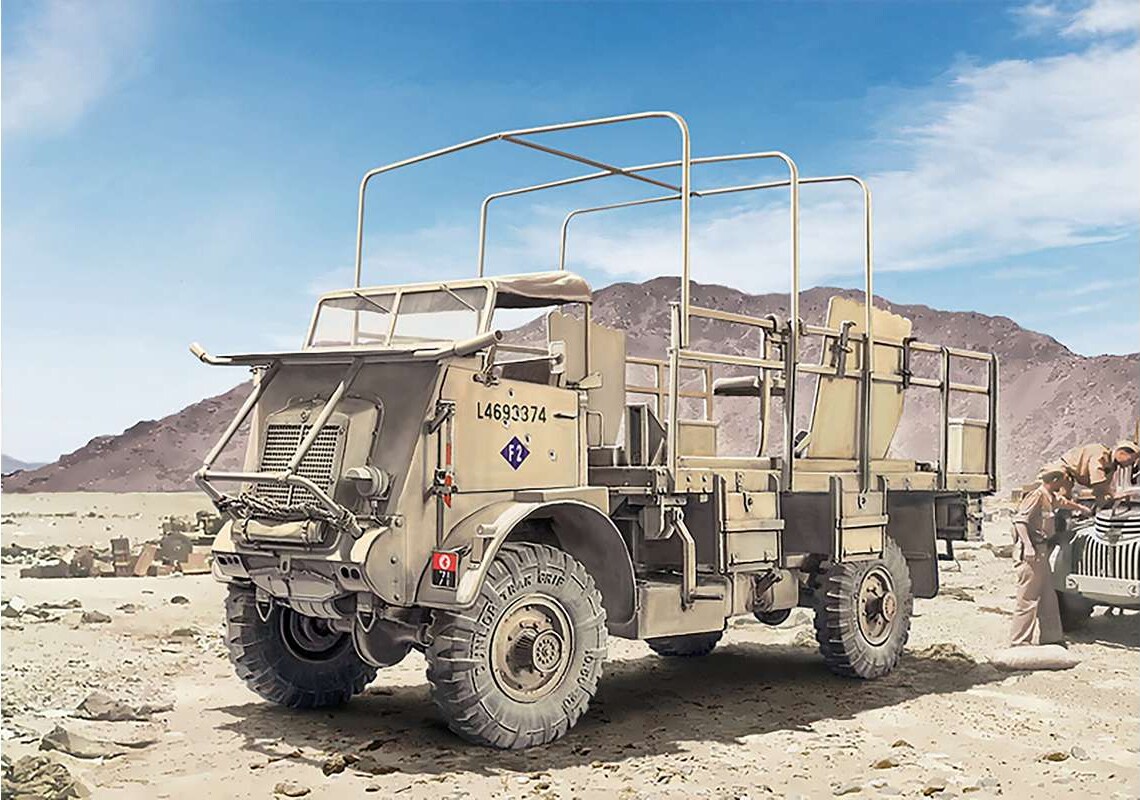 Italeri - Bedford Ql Medium Truck Byggesæt - 1 35 - 0241S