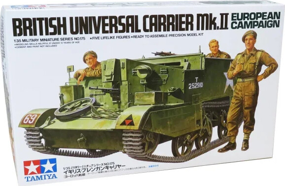 Tamiya - Bren Universal Carrier Mkii Tank Byggesæt - 1 35 - 35175