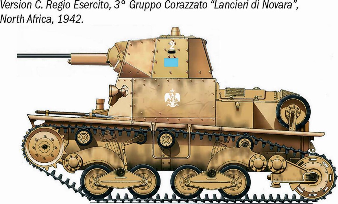 Italeri 96553 - Carro Armato L640 Model Tank Byggesæt - 1 35