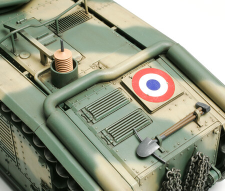 Tamiya - French Battle Tank B1 Bis Tank Byggesæt - 1 35 - 35282