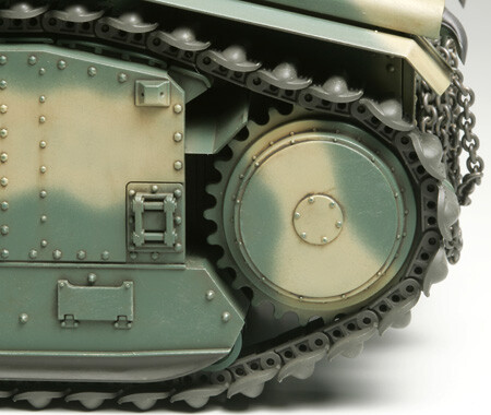 Tamiya - French Battle Tank B1 Bis Tank Byggesæt - 1 35 - 35282