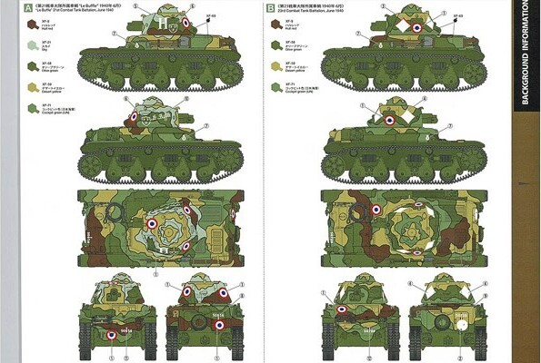 Tamiya - R35 French Light Tank Byggesæt - 1 35 - 35373