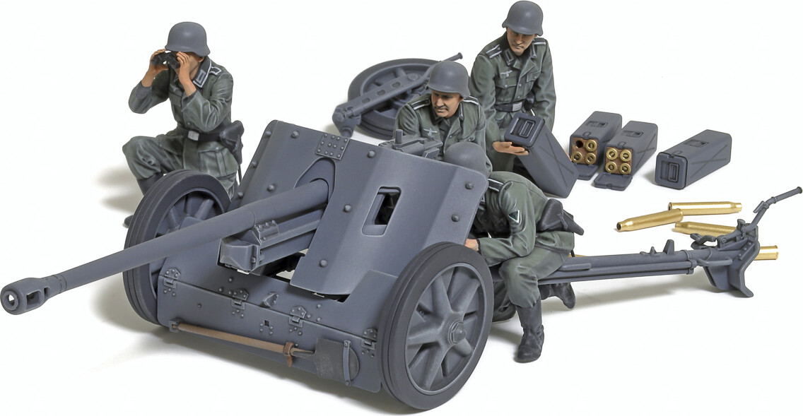 Tamiya - German Anti-Tank Gun - Pak38 - 1 35 - 35392
