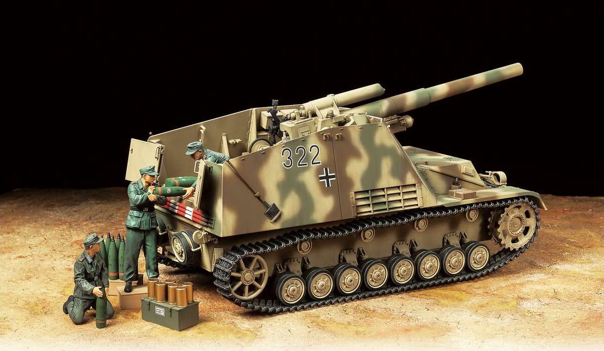 Tamiya - Hummel Late Production Tank Byggesæt - 1 35 - 35367
