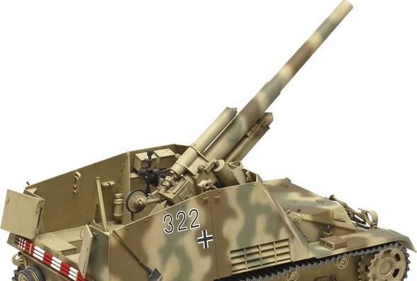 Tamiya - Hummel Late Production Tank Byggesæt - 1 35 - 35367