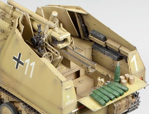 Tamiya - Wespe Italian Front German Self-Propelled Howitzer Byggesæt - 1