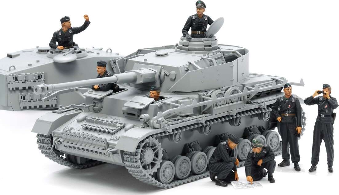 Tamiya - Wehrmacht Tank Crew Set - Model Figurer - 1 35 - 35354