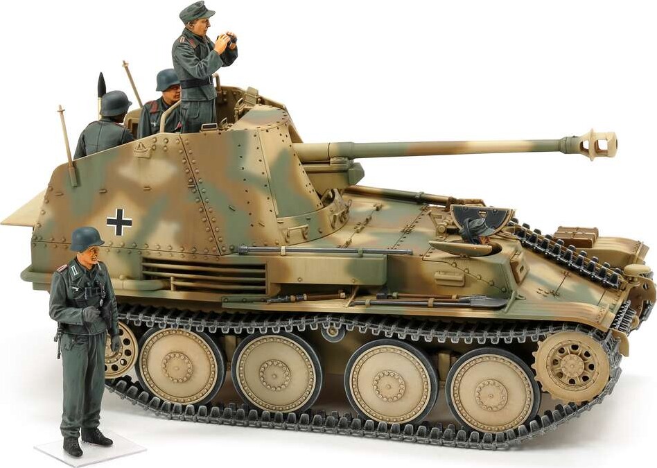 Tamiya - Marder Iii M Normandy Tank Byggesæt - 1 35 - 35364