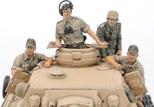 Tamiya - Panzerkampfwagen Iv Ausf G Tank Byggesæt - 1 35 - 35378