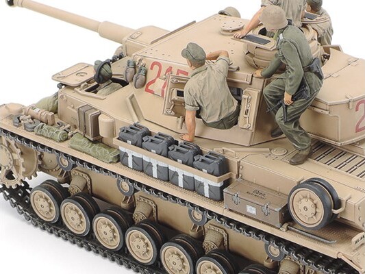 Tamiya - Panzerkampfwagen Iv Ausf G Tank Byggesæt - 1 35 - 35378