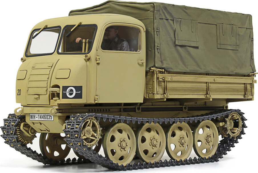 Tamiya 35394 - German Tractor Rso 01 - Model Byggesæt - 1 35
