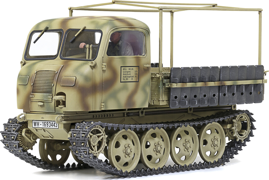 Tamiya 35394 - German Tractor Rso 01 - Model Byggesæt - 1 35