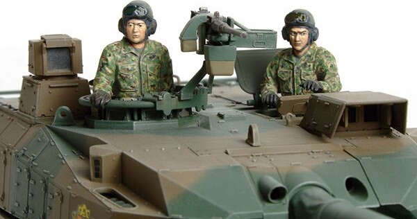 Tamiya - Type 10 Tank Jgsdf Model Tank Byggesæt - 1 35 - 35329