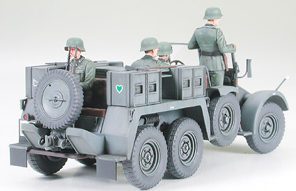 Tamiya - Krupp Towtruck M37Mm Pak - 135 - 35259