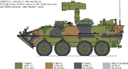 Italeri - Lav-At Tank Byggesæt - 1 35 - 6588