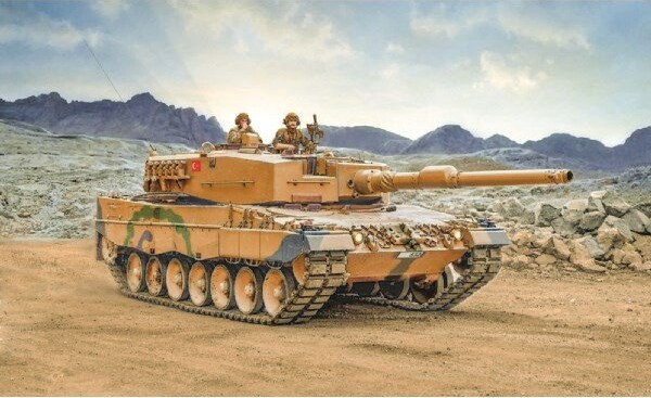 Italeri - Leopard 2A4 Tank Byggesæt - 1 35 - 6559