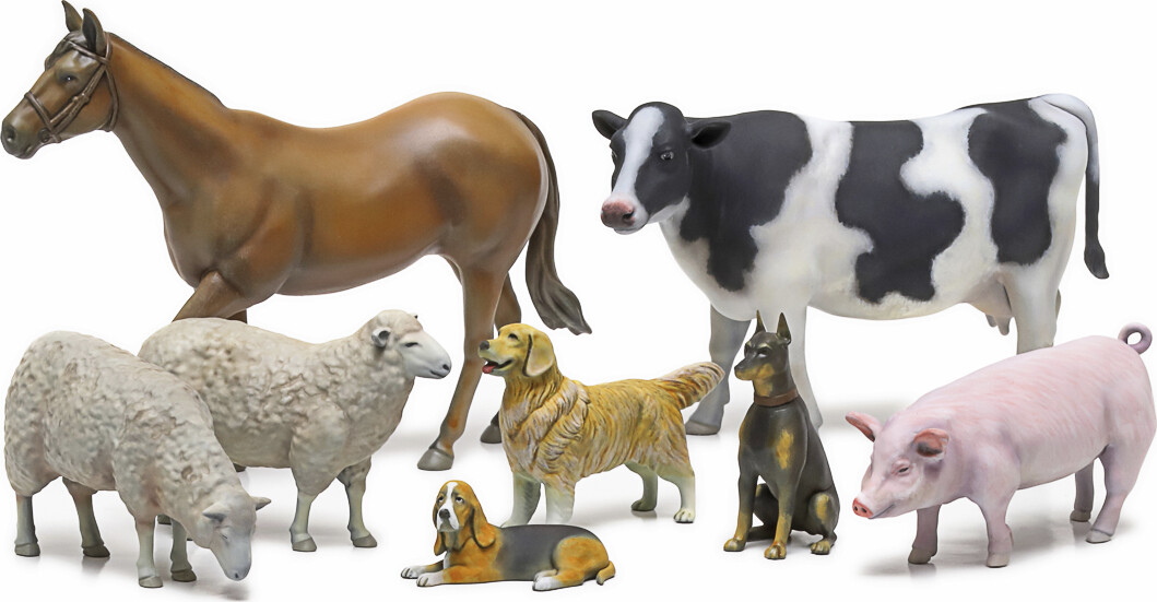 Tamiya - Livestock Set Ii - Dyrefigurer - 1 35 - 35385