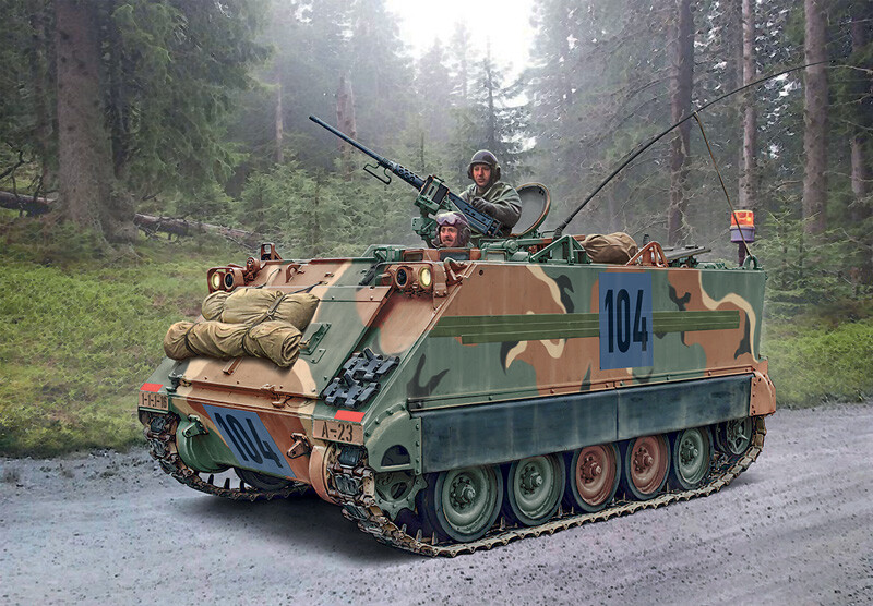 Italeri - M-113A1 Model Tank Byggesæt - 1 35 6753