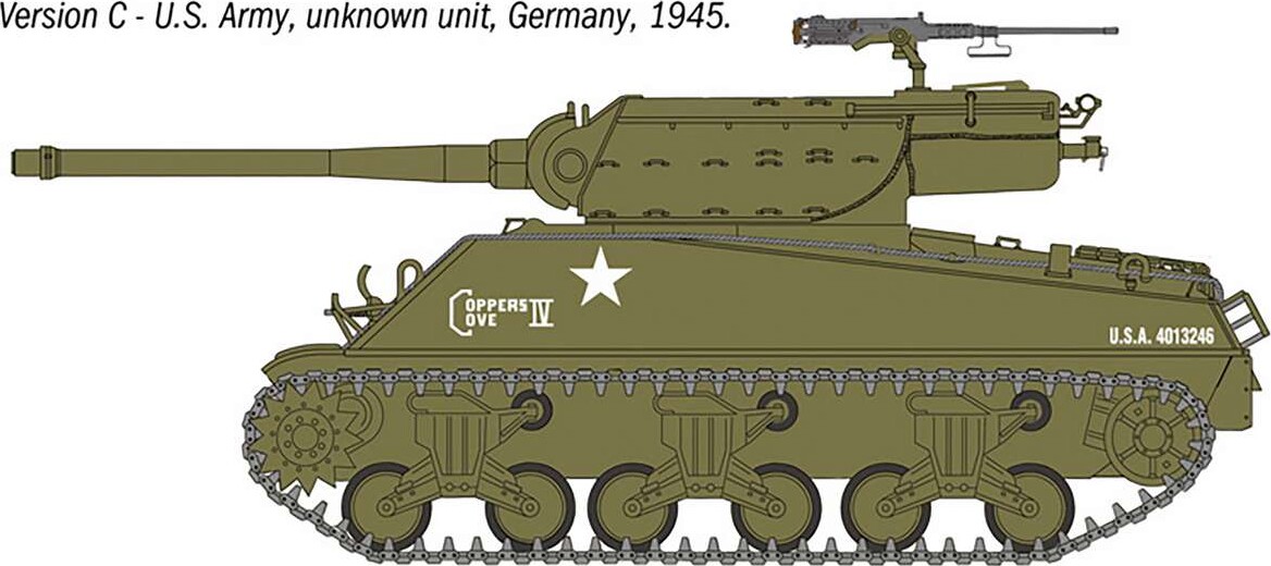1 35 M36B1 90Mm Gun Motor Carriage - 96538 - Italeri