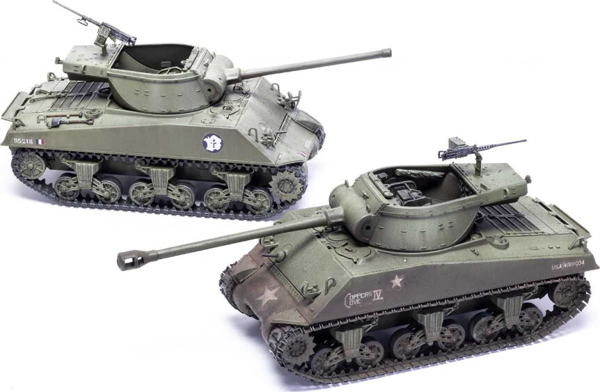Airfix - M36B1 Gmc Tank Destroyer Byggesæt - 1 35 - A1356