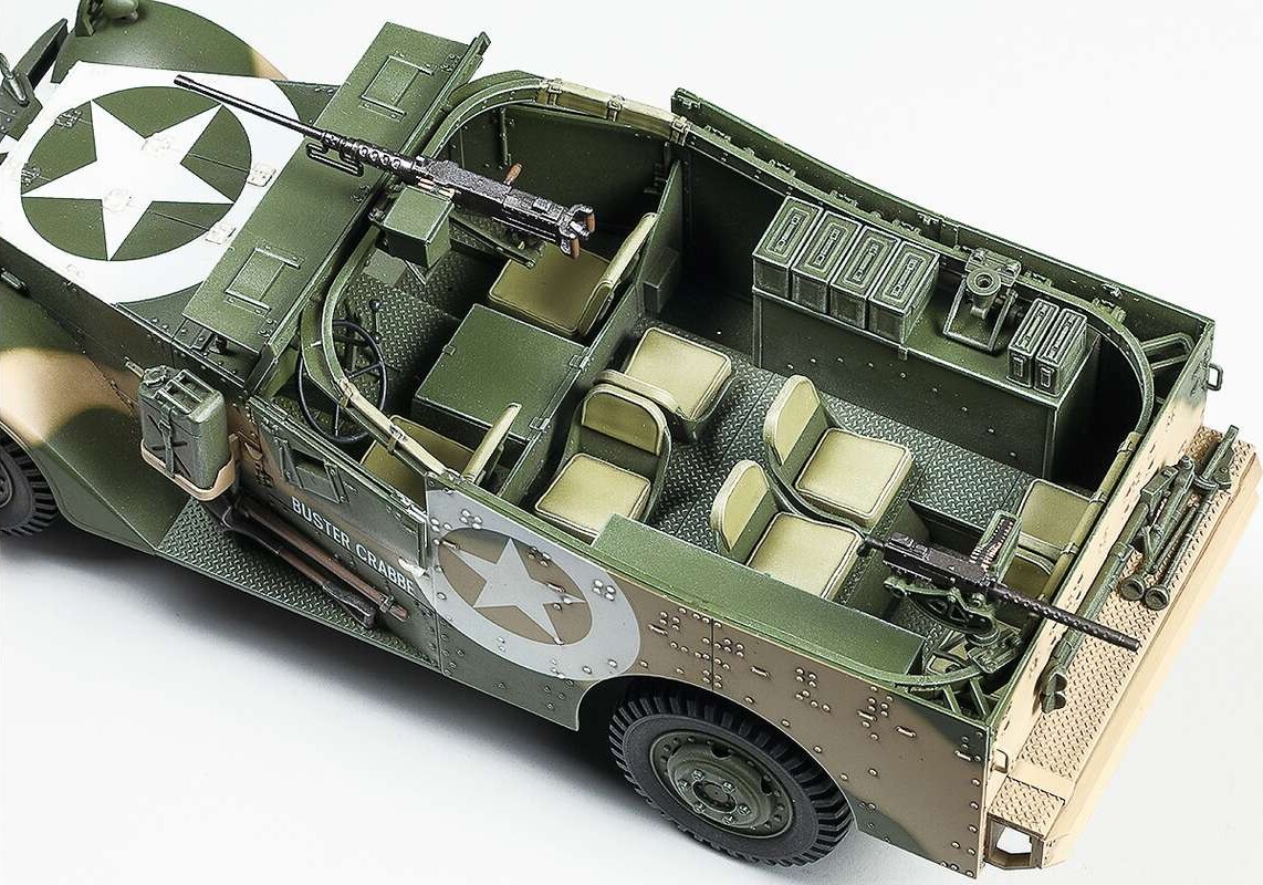 Tamiya - M3A1 Scout Car Byggesæt - 1 35 - 35363