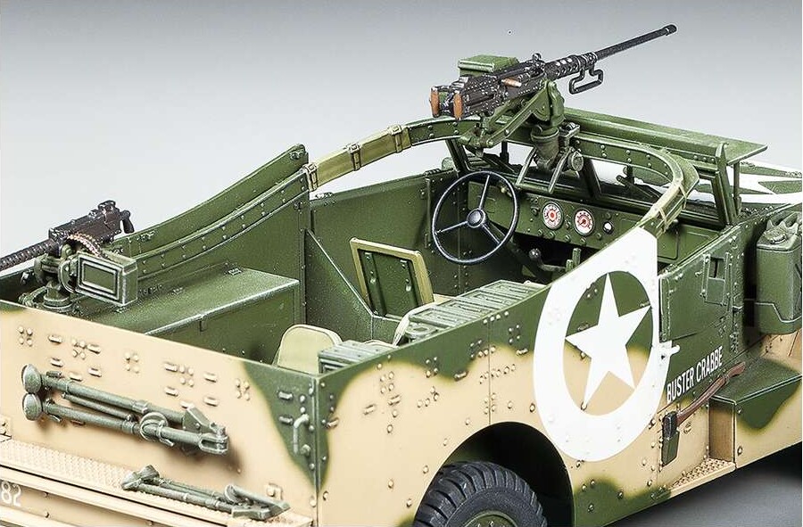 Tamiya - M3A1 Scout Car Byggesæt - 1 35 - 35363