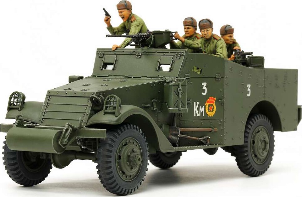 Tamiya - M3A1 Scout Car Byggesæt - 1 35 - 35363