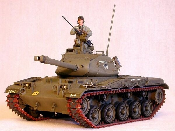 Tamiya - M41 Walker Bulldog Model Tank Byggesæt - 1 35 - 35055