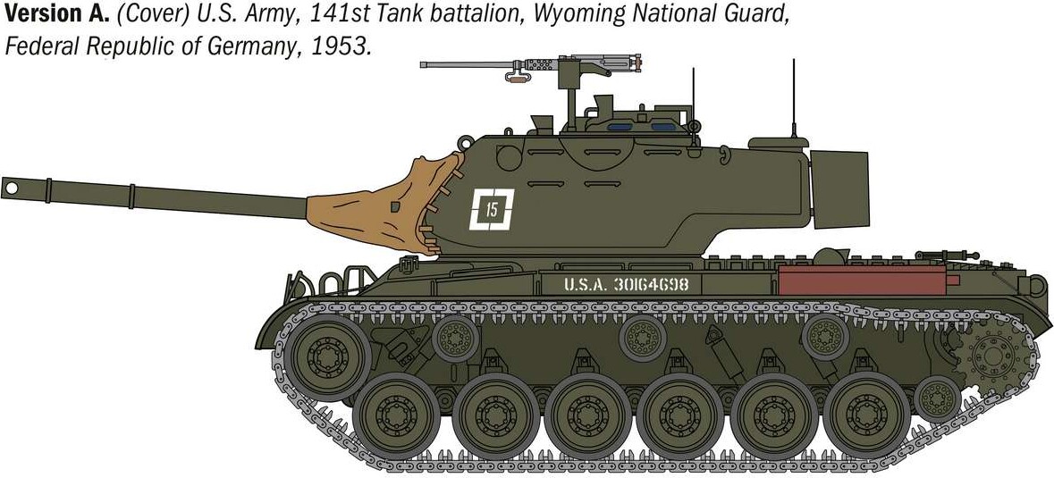 Italeri - M47 Patton - 1 35 - 6763S