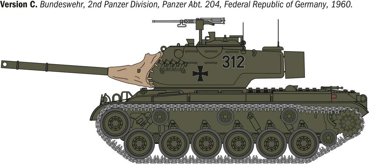 Italeri - M47 Patton - 1 35 - 6763S