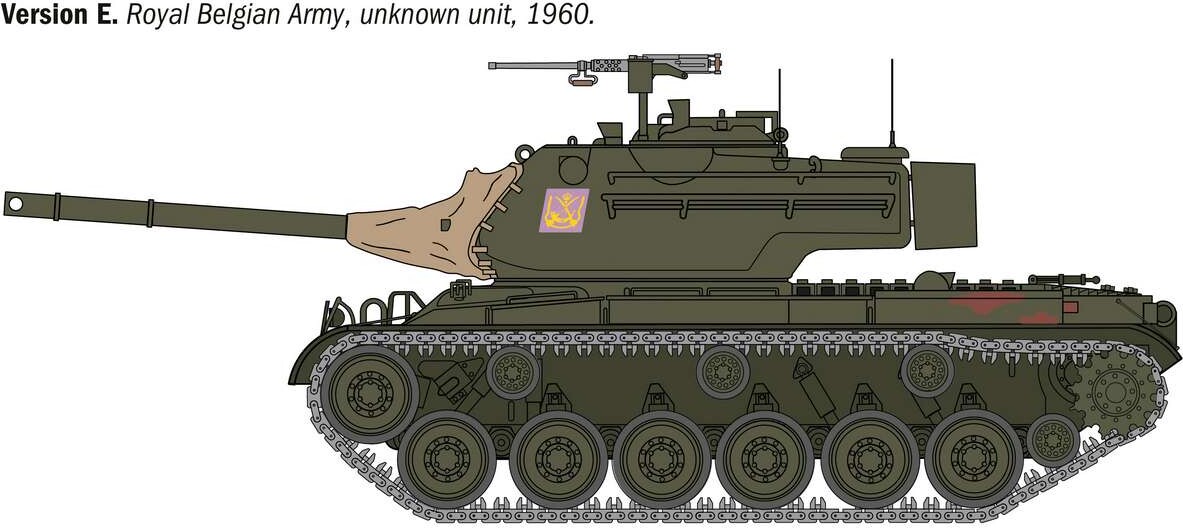 Italeri - M47 Patton - 1 35 - 6763S