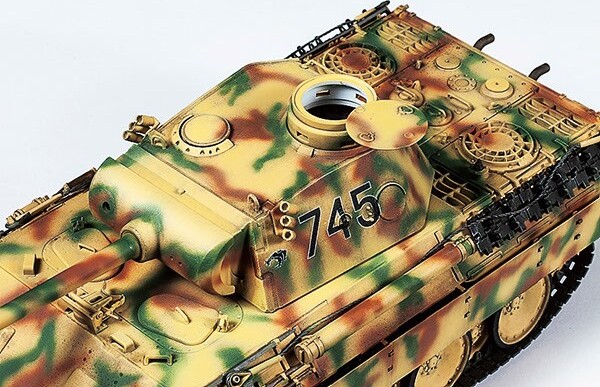 Tamiya - Panther Ausfd Model Tank Byggesæt - 1 35 - 35345