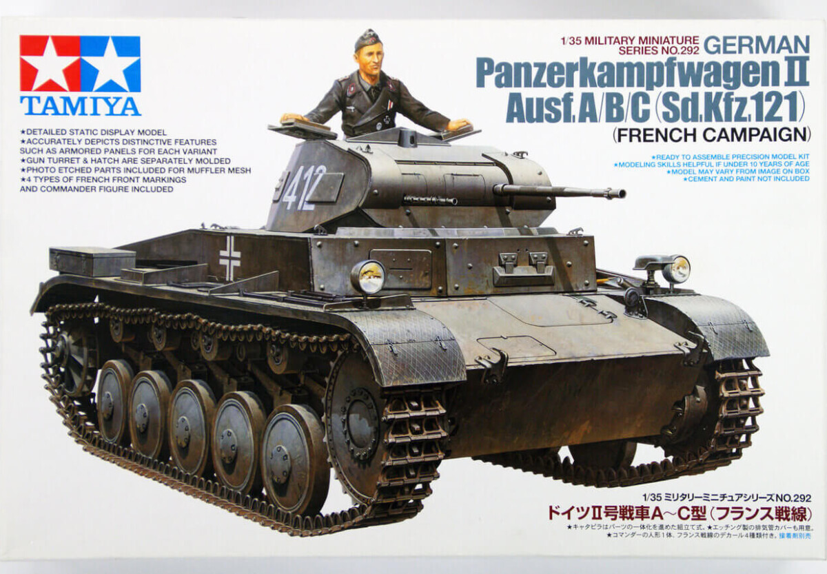 Tamiya - Panzerkampfwagen Ii Ausfabc Byggesæt - 1 35 - 35292