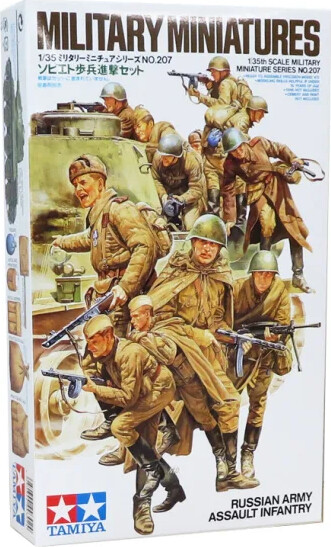 Tamiya - Russisk Hær Storminfanteri Enhed - 135 - 35207