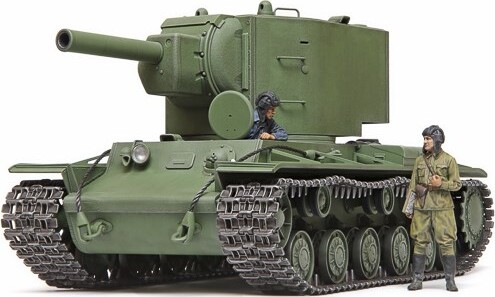Tamiya - Kv-2 Russian Heavy Tank Byggesæt - 1 35 - 35375