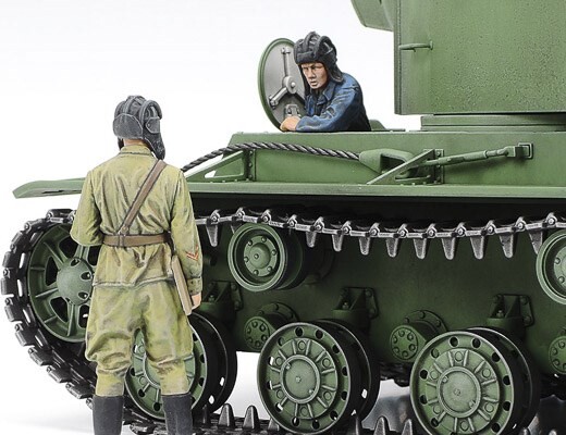 Tamiya - Kv-2 Russian Heavy Tank Byggesæt - 1 35 - 35375