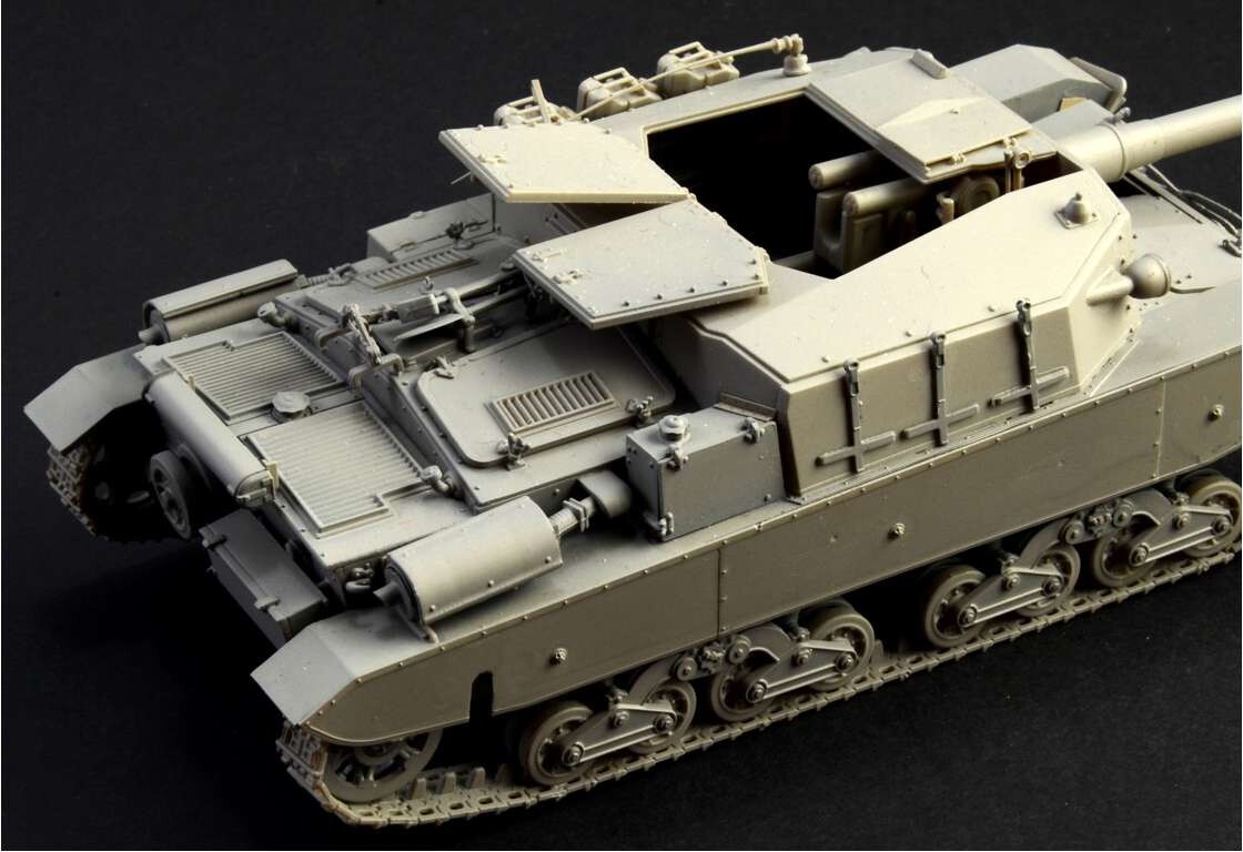 Italeri - Semovente M43 Bassotto Model Byggesæt - 1 35 - 6751