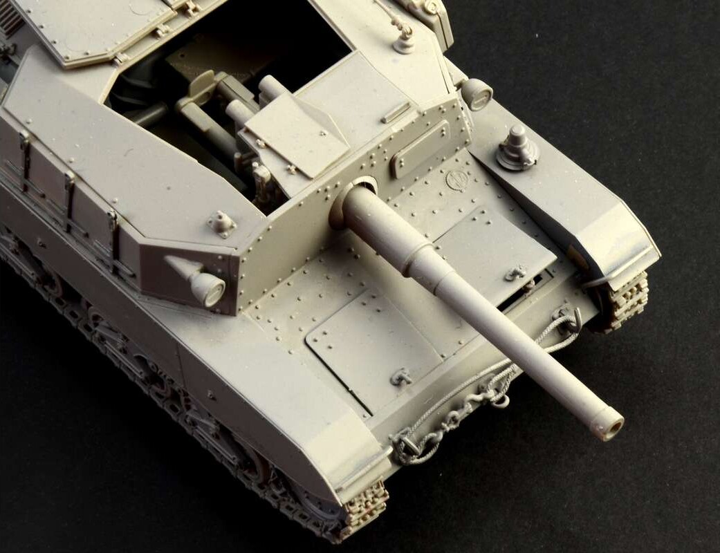Italeri - Semovente M43 Bassotto Model Byggesæt - 1 35 - 6751