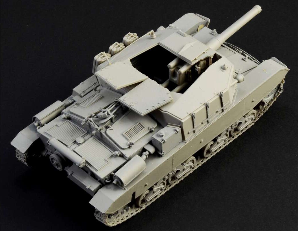 Italeri - Semovente M43 Bassotto Model Byggesæt - 1 35 - 6751