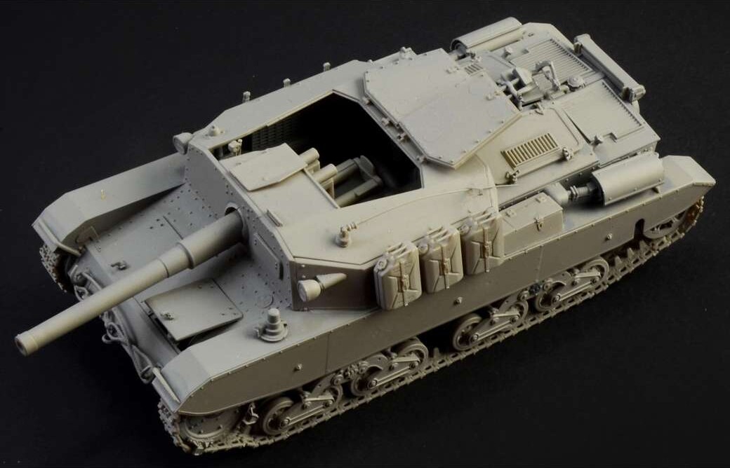 Italeri - Semovente M43 Bassotto Model Byggesæt - 1 35 - 6751