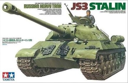 Tamiya - Js3 Stalin Model Tank Byggesæt - 1 35 - 35211