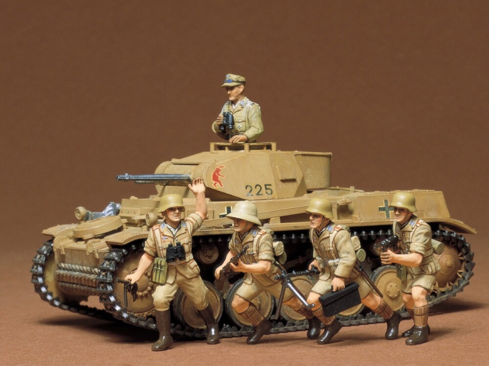 Tamiya - Panzer Ii Tysk Modelkampvogn Byggesæt - 1 35 - 35009