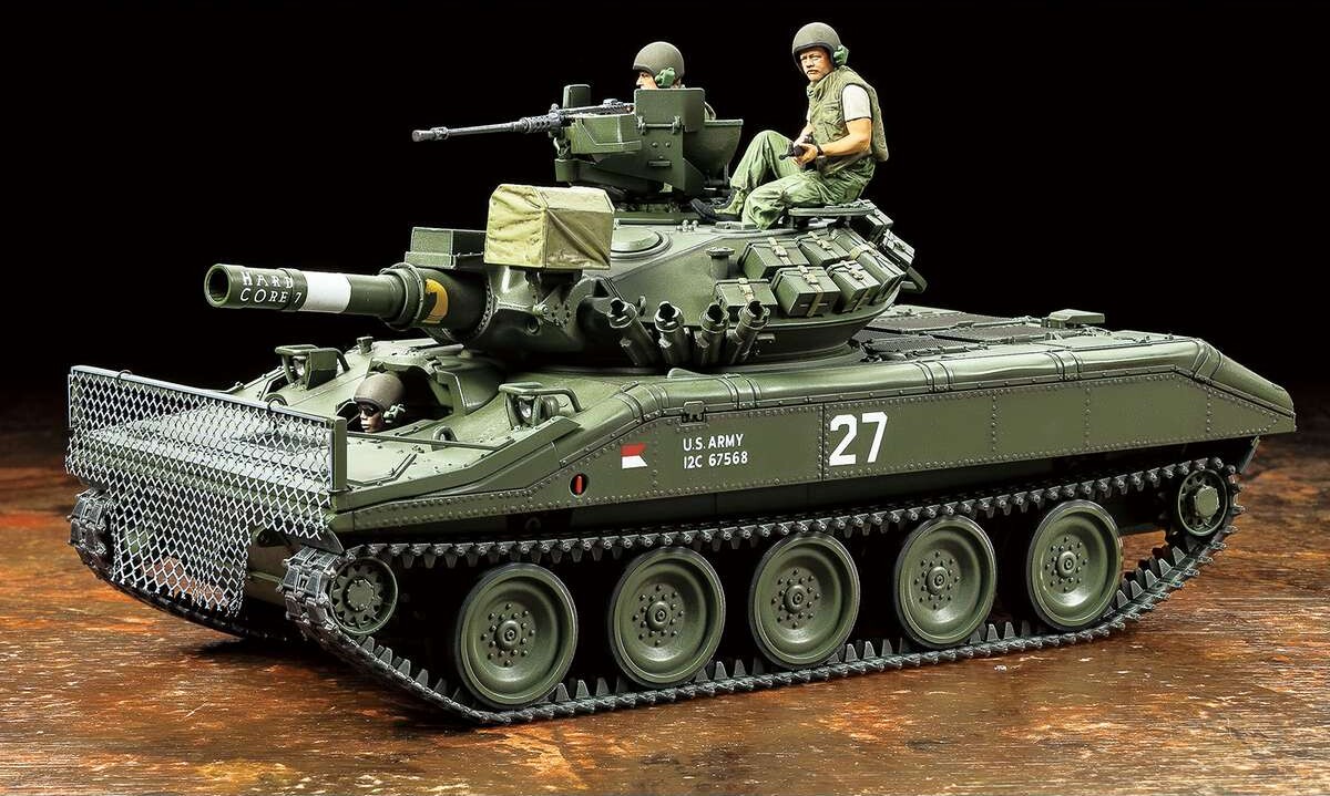 Tamiya - M551 Sheridan Vietnam War Byggesæt - 1 35 - 35365