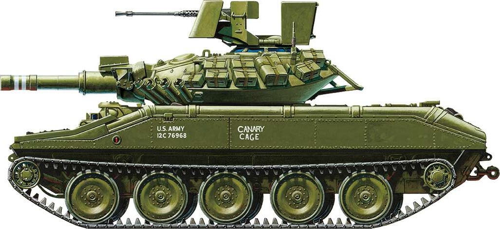 Tamiya - M551 Sheridan Vietnam War Byggesæt - 1 35 - 35365