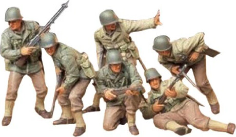 Tamiya - Us Army Assault Infanteri Soldater - 1 35 - 35192