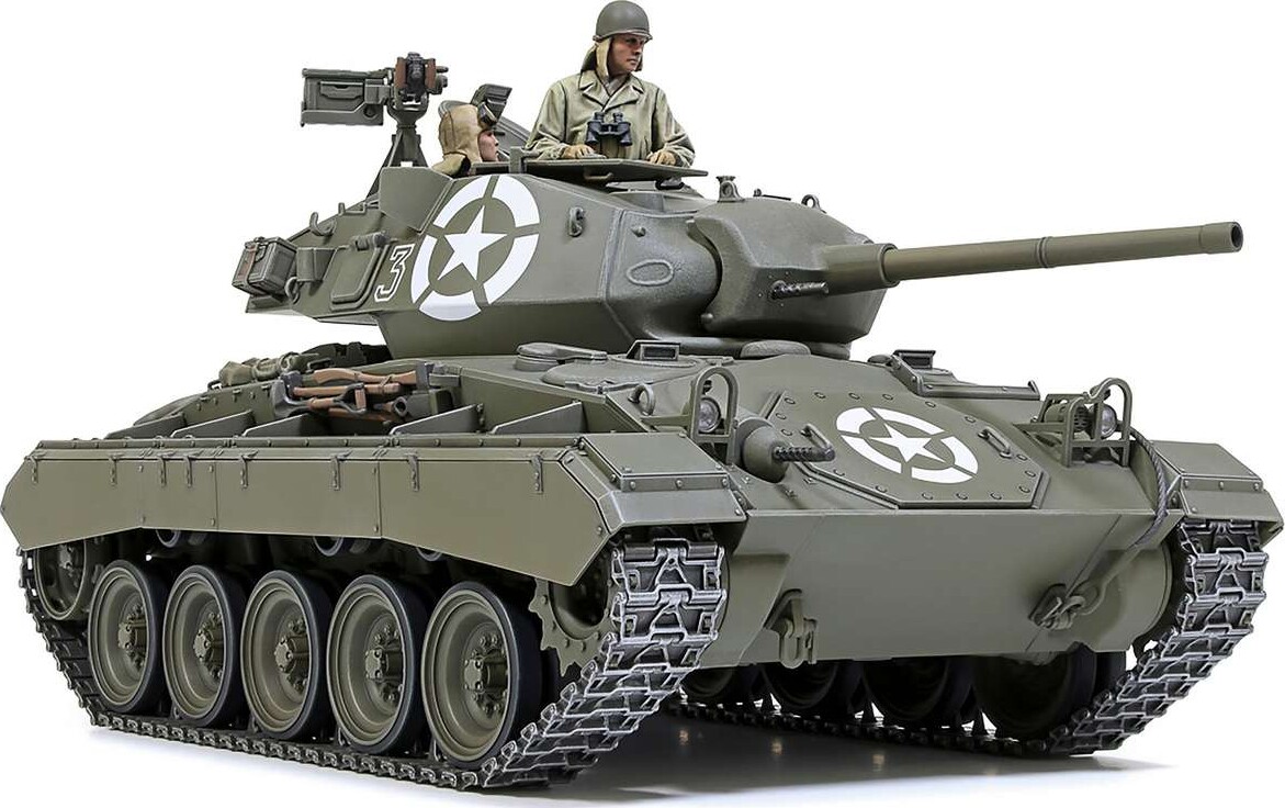 Tamiya 35391 - Us Light Tank M24 Chaffee European - 1 35