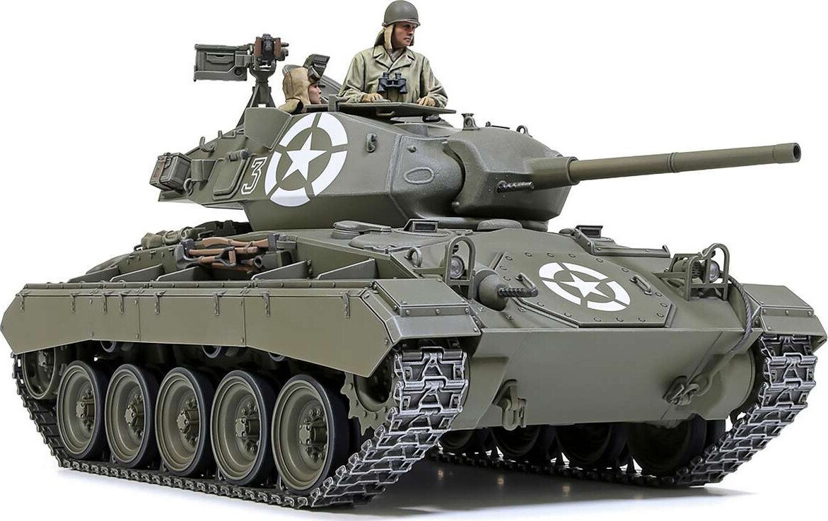 Tamiya 35391 - Us Light Tank M24 Chaffee European - 1 35