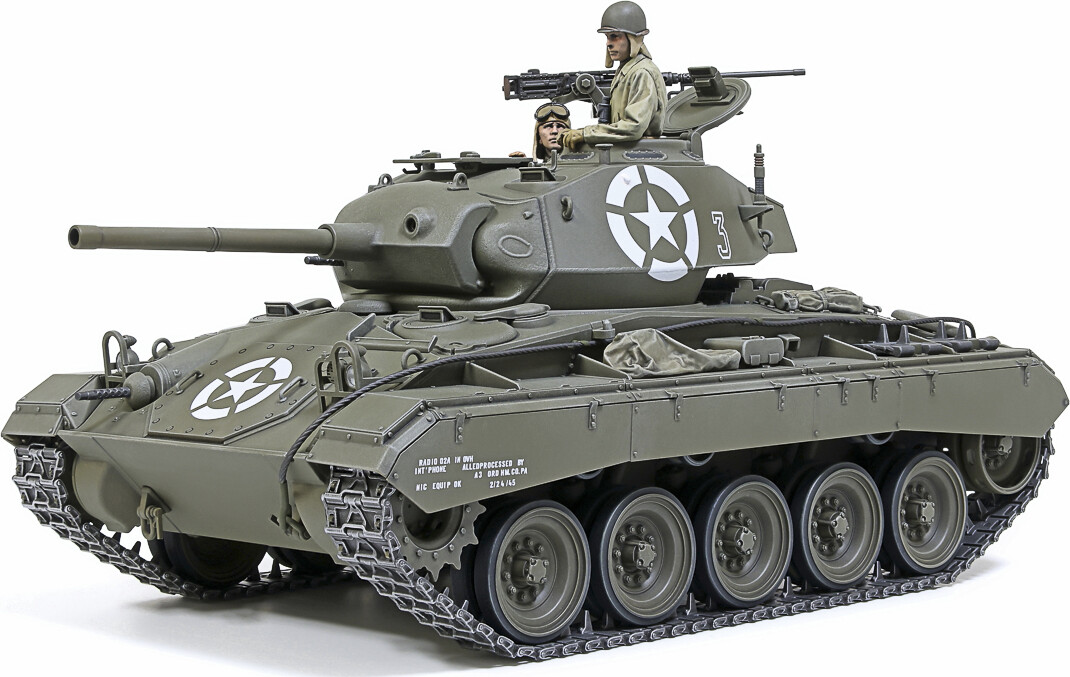 Tamiya 35391 - Us Light Tank M24 Chaffee European - 1 35