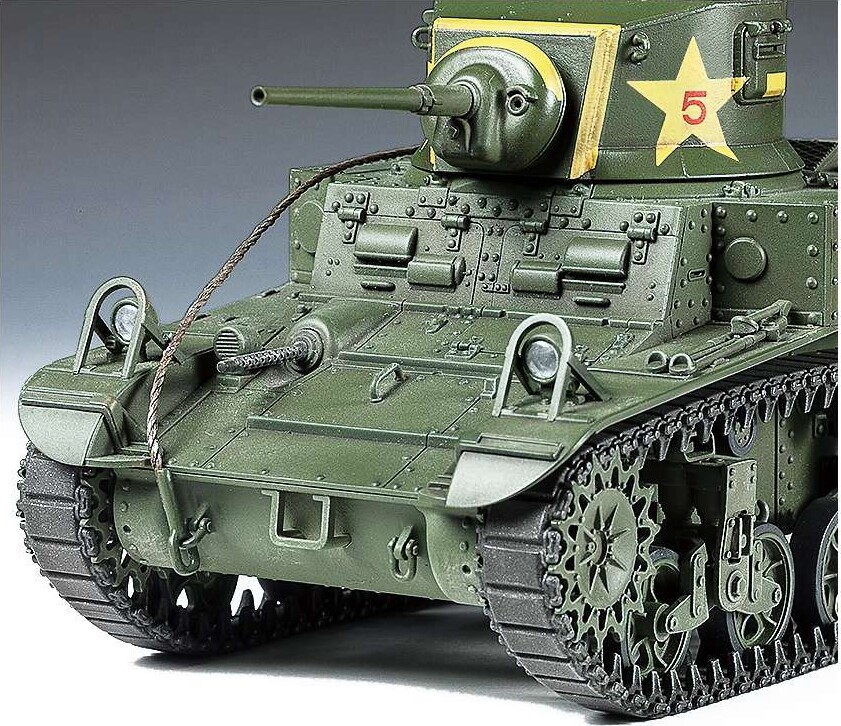 Tamiya - M3 Stuart Us Light Tank Late Byggesæt - 1 35 - 35360