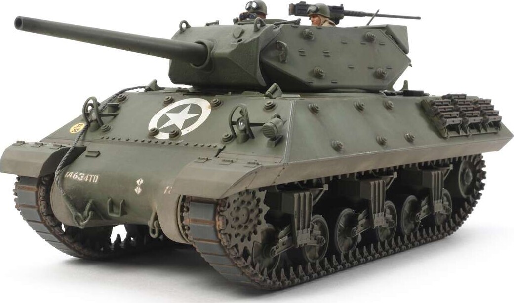 Tamiya - M10 Us Tank Destroyer Mid Production Byggesæt - 1 35 - 35350